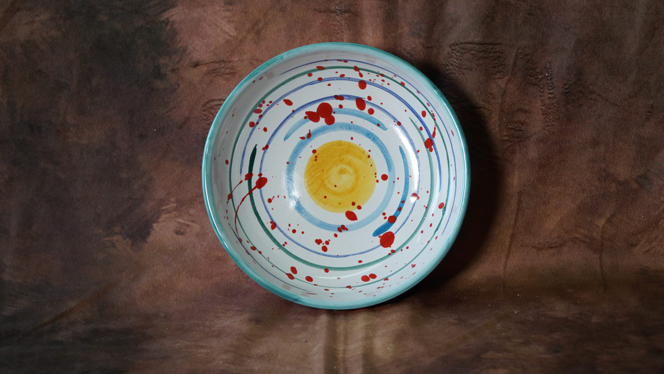 Ciotola per zuppa decoro “pollock”