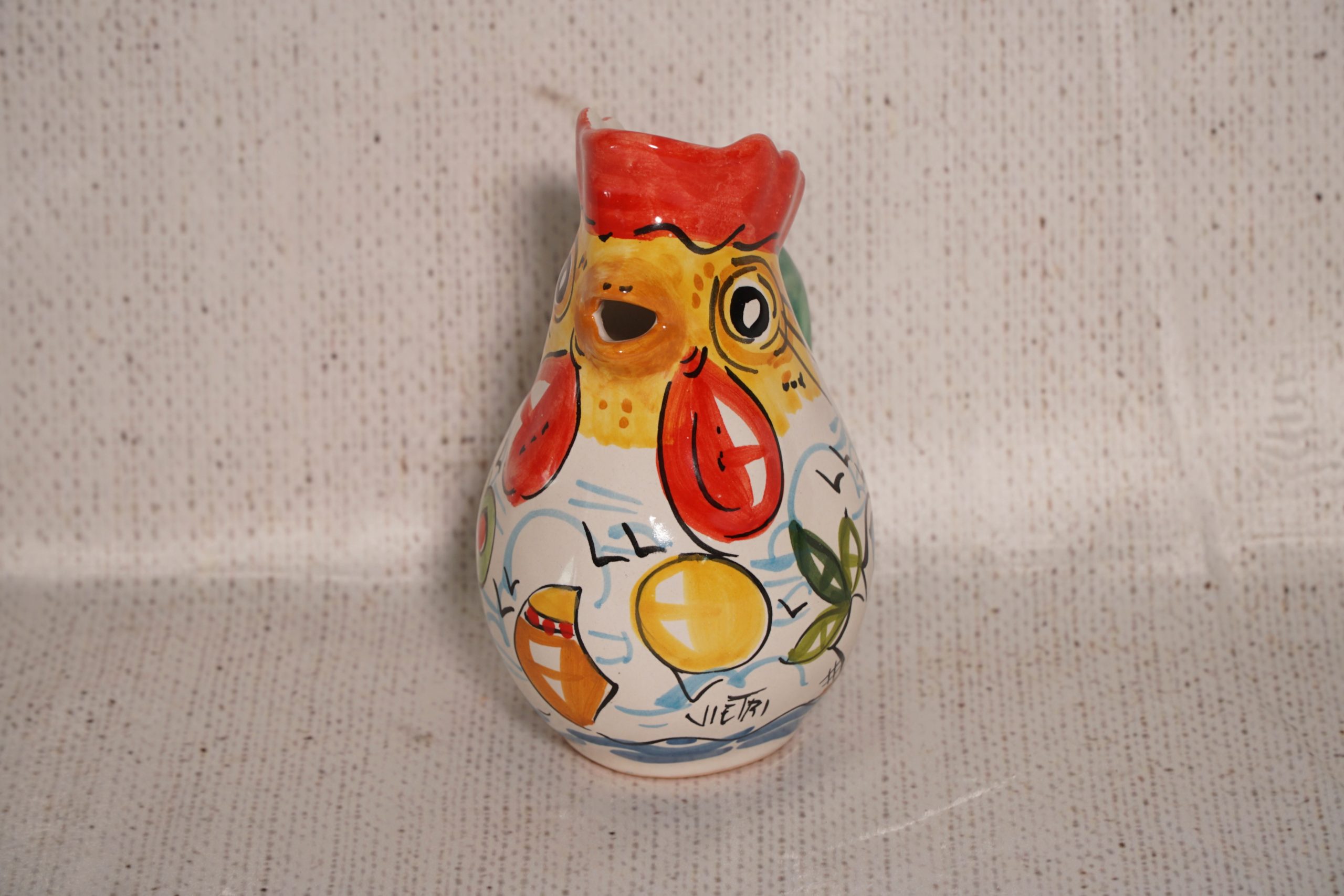 Brocca gallo decoro “isolotto”
