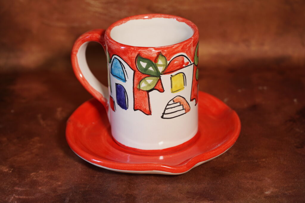 Mug decoro "casette"