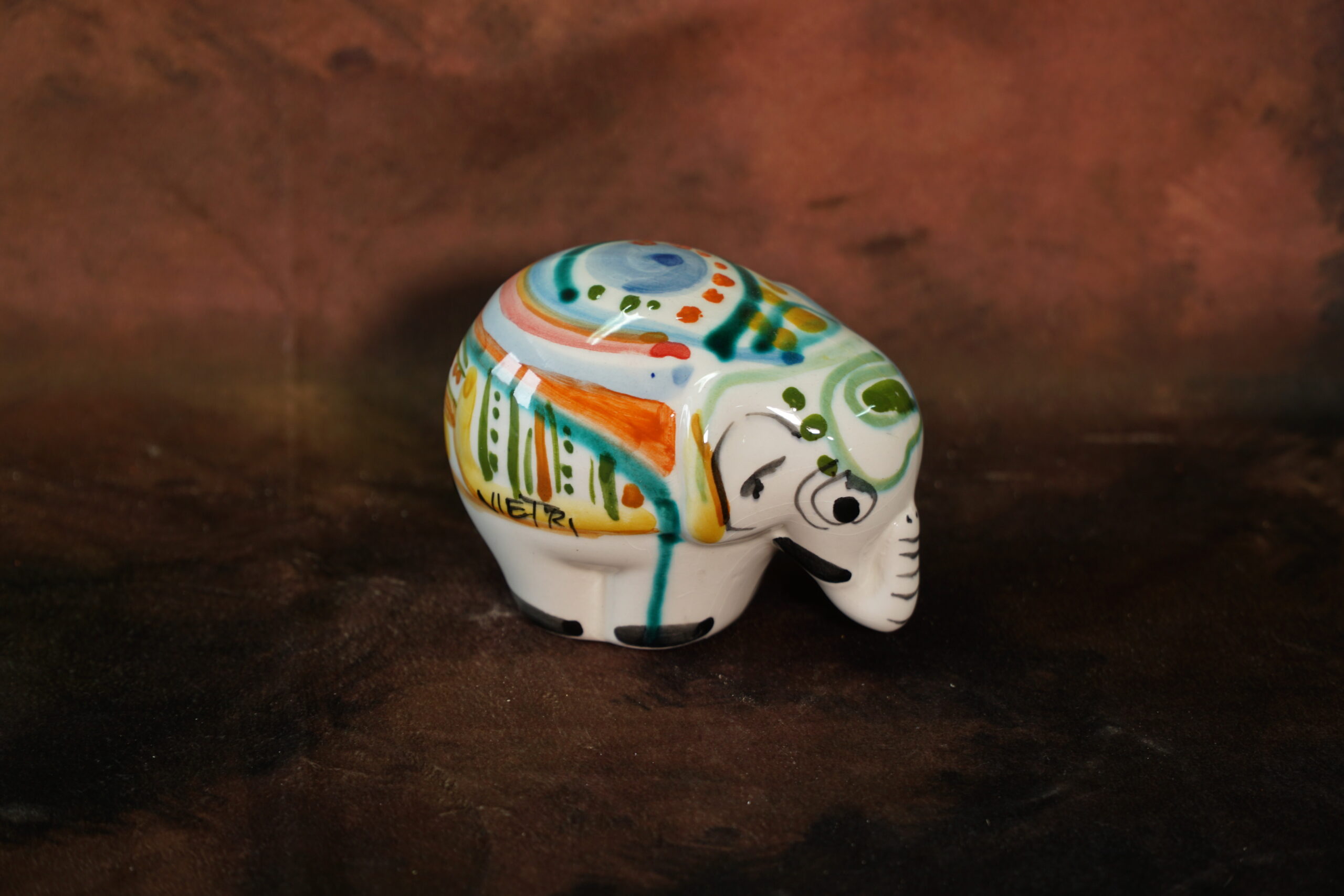 Elefante d’arredo decoro “astratto”