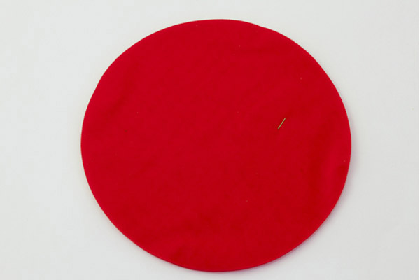 Velo in tulle rosso