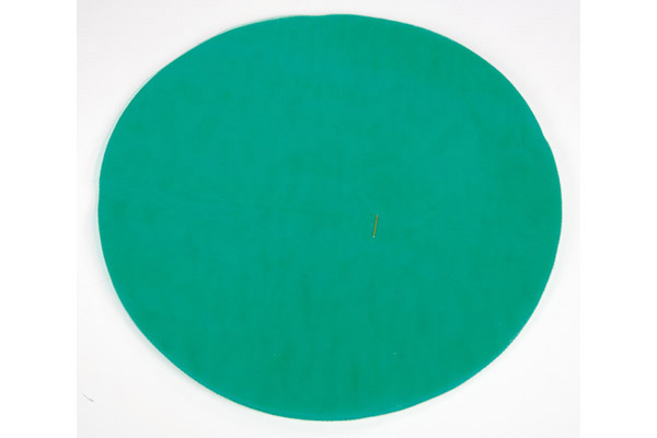 Velo in tulle verde tiffany